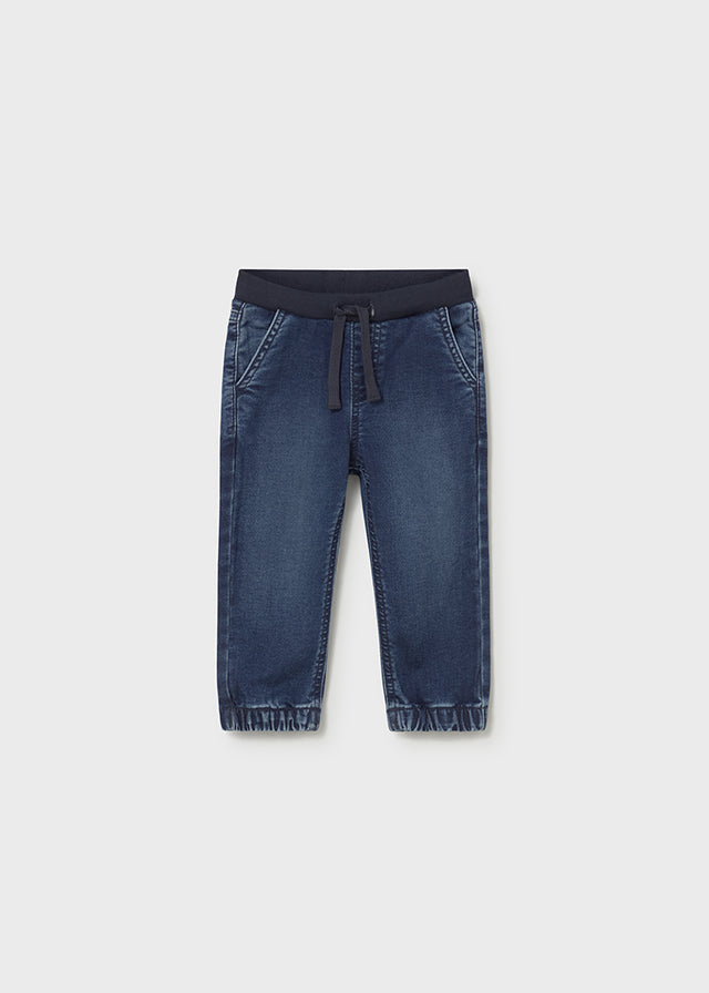 Παντελονι soft denim jogger