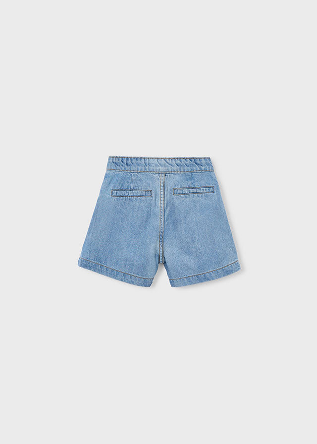 Βερμουδα denim ριχτη