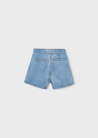 Βερμουδα denim ριχτη