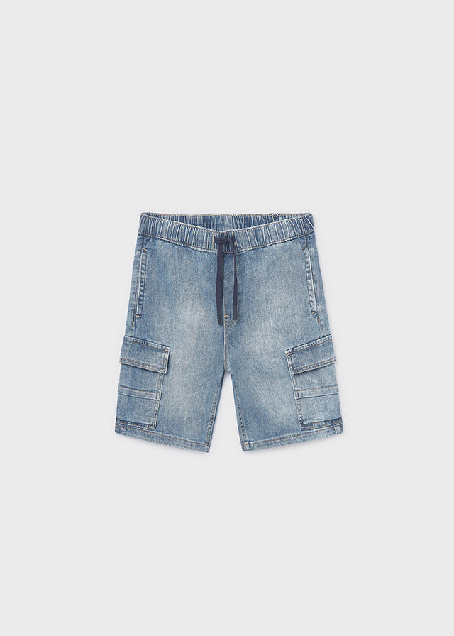 Βερμουδα denim cargo