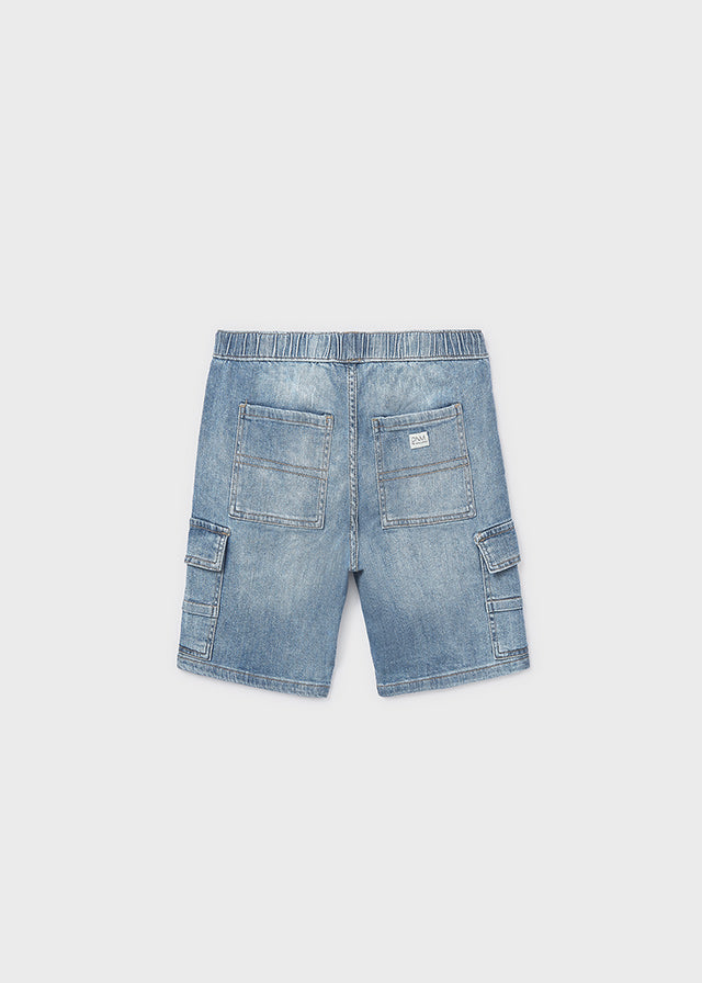 Βερμουδα denim cargo